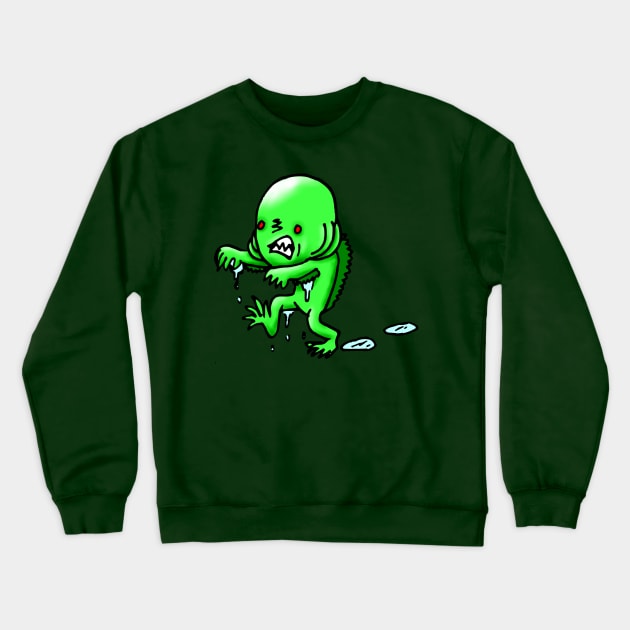 Swampy Crewneck Sweatshirt by FieryWolf